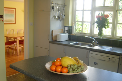 kitchen, opening to dining Room